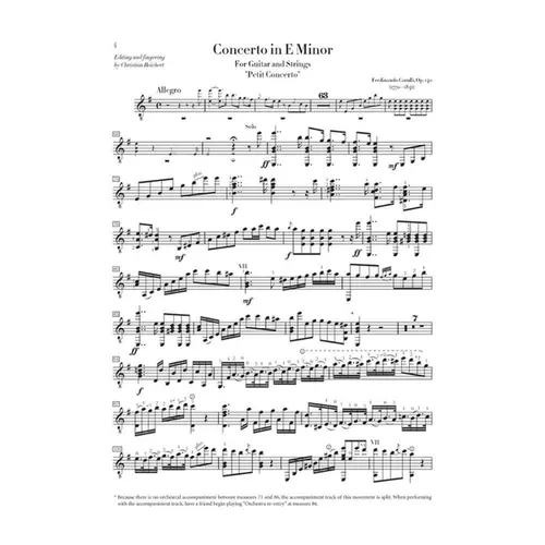 Ferdinando Carulli - Guitar Concerti (E Minor Op.140 And A Major Op. 8A)