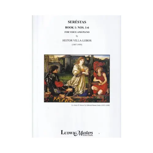Serestas Book 1: Ns.1-6 For Voice And Piano