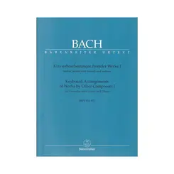 Keyboard arrangements of works by other composers vol.1 BWV 972-977