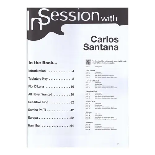 In Session With Carlos Santana
