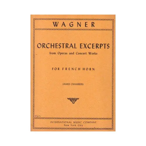 Orchestral Excerpts for horn