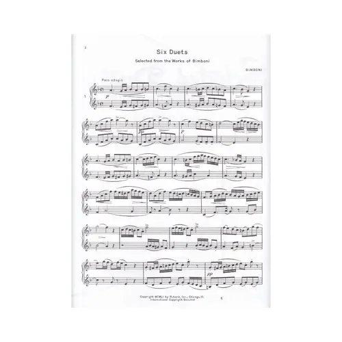 Selected Duets For Cornet Or Trumpet - Volume 2 - Advanced