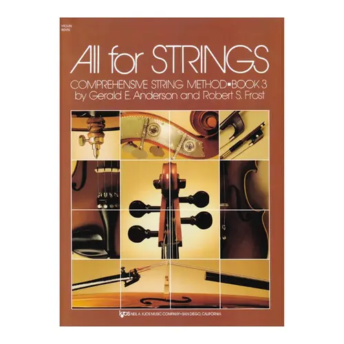 All For Strings - Violin - Book 3