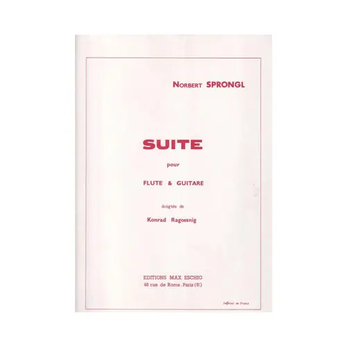 Suite Pour Flute And Guitare