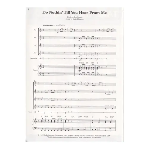 Take The Lead Plus - Score - Jazz Standards - teacher´s edition