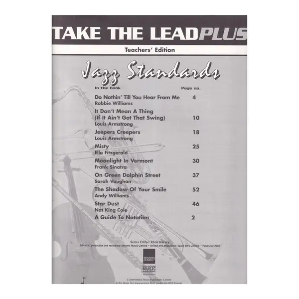 Take The Lead Plus - Score - Jazz Standards - teacher´s edition