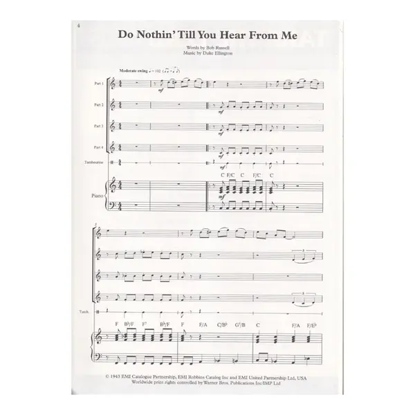Take The Lead Plus - Score - Jazz Standards - teacher´s edition