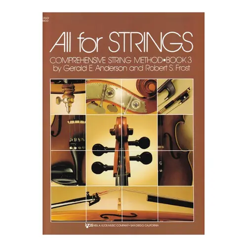 All For Strings - Cello - Book 3