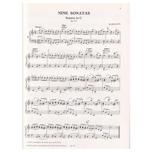 Nine Sonatas