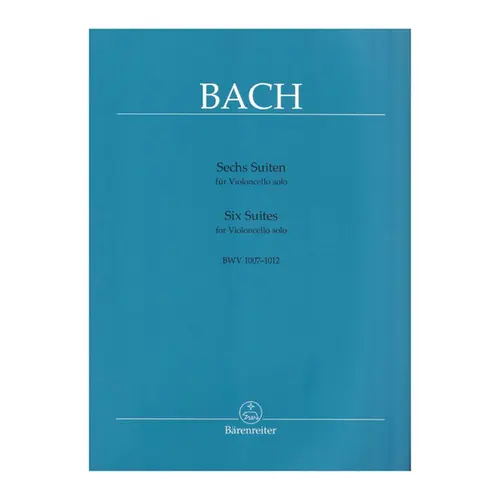 Six Suites For Violoncello Solo BWV 1007-1012