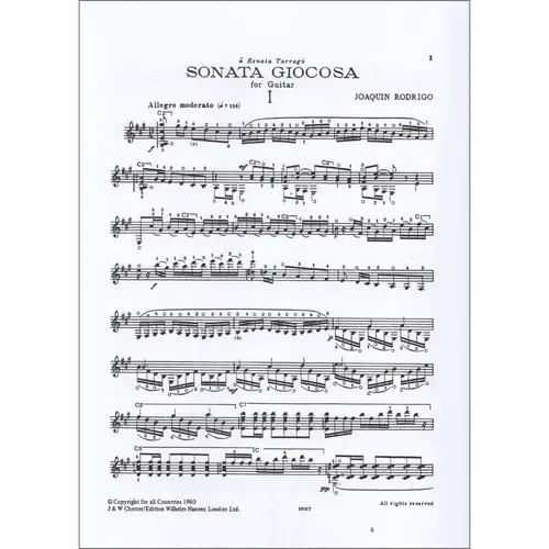Sonata Giocosa For Guitar