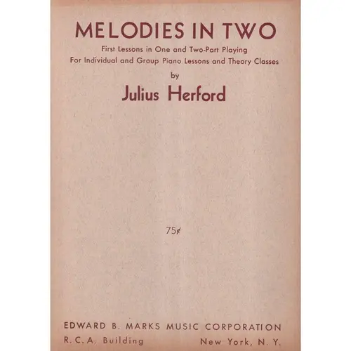 Melodies In Two  (Edição Antiga)