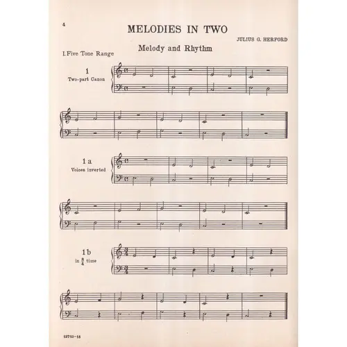 Melodies In Two  (Edição Antiga)