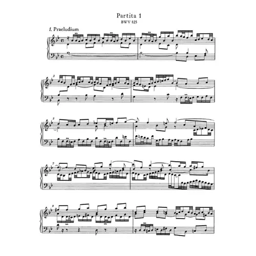 Sechs Partiten-Bwv 825-30