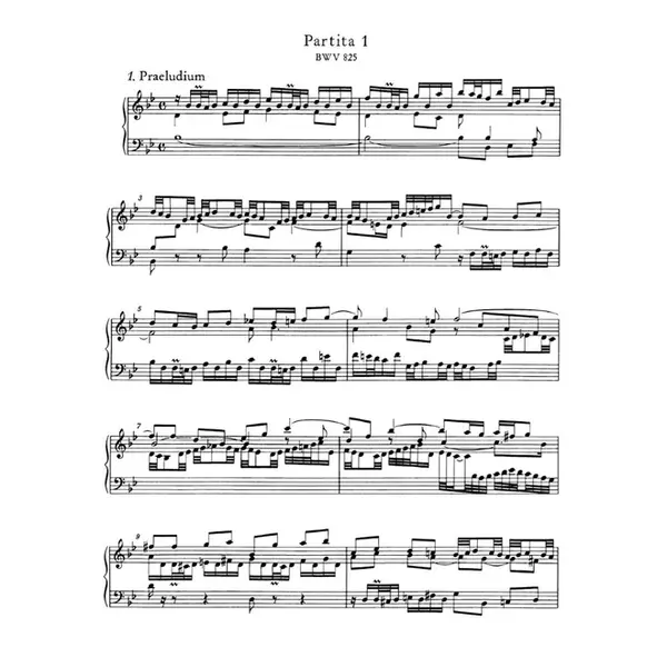 Sechs Partiten-Bwv 825-30