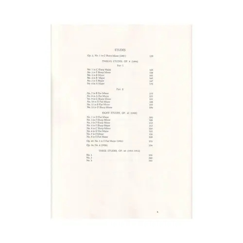 The complete preludes and etudes for piano