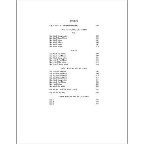 The complete preludes and etudes for piano