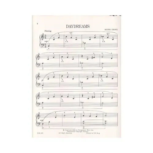 Daydreams for piano