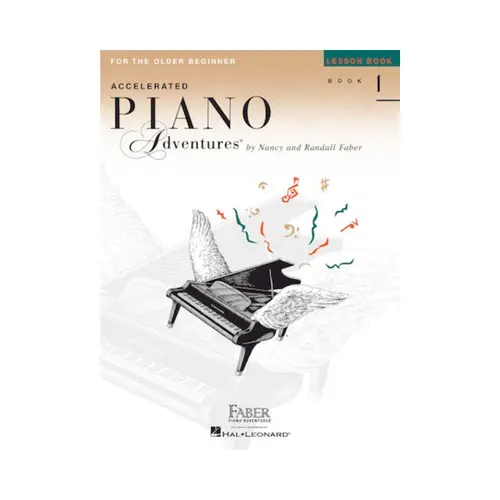 Accelerated Piano Adventures - Lesson Book 1