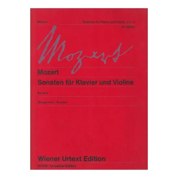 Sonaten Fur Klavier Und Violine - Vol.2