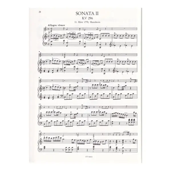 Sonaten Fur Klavier Und Violine - Vol.2