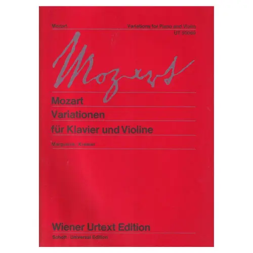 Variationen Fur Klavier Und Violine