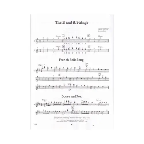 Quick Steps To Note Reading - Violin - Vol.4