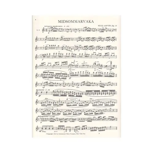 Orchestral Excerpts for clarinet Vol.04