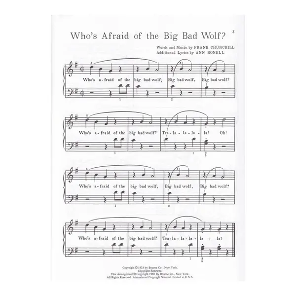 Walt Disney Favorites For Piano