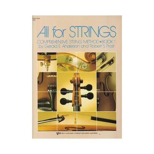 All For Strings - String Bass - Book 1