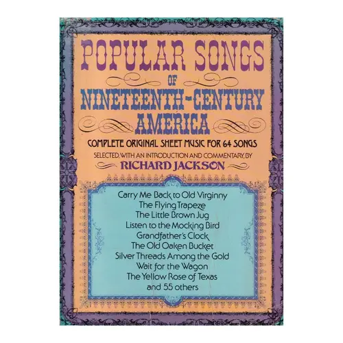 Popular Songs Of Nineteehn-Century - Exemplar Antigo