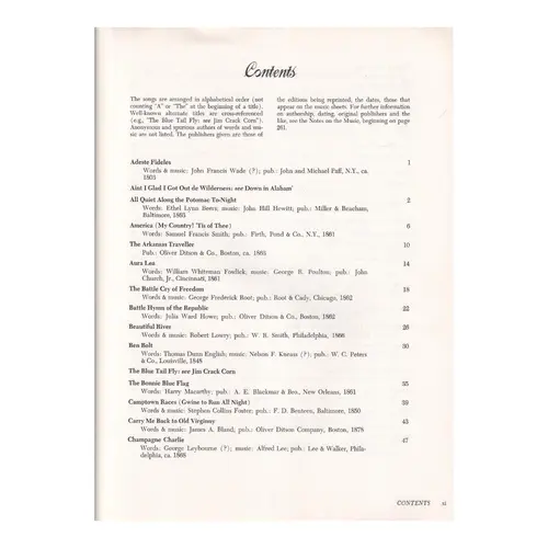 Popular Songs Of Nineteehn-Century - Exemplar Antigo