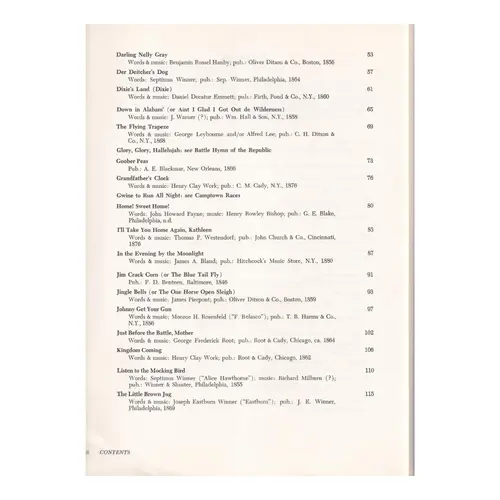 Popular Songs Of Nineteehn-Century - Exemplar Antigo
