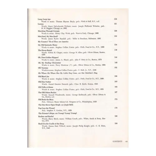 Popular Songs Of Nineteehn-Century - Exemplar Antigo