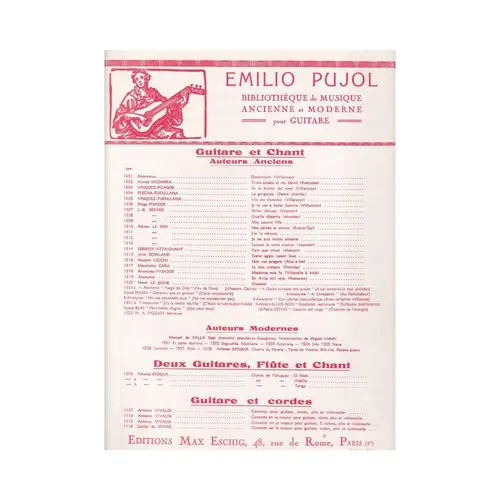 Suite En Re Majeur (Pujol 1090)