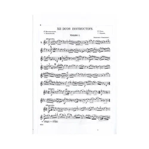 12 Instructive Duets