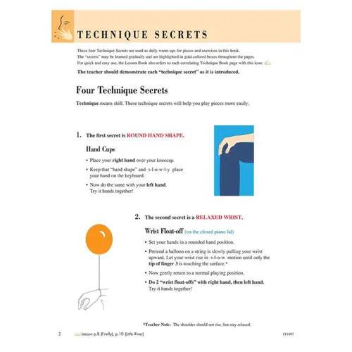 Piano Adventures - Technique E Artistry Book 1