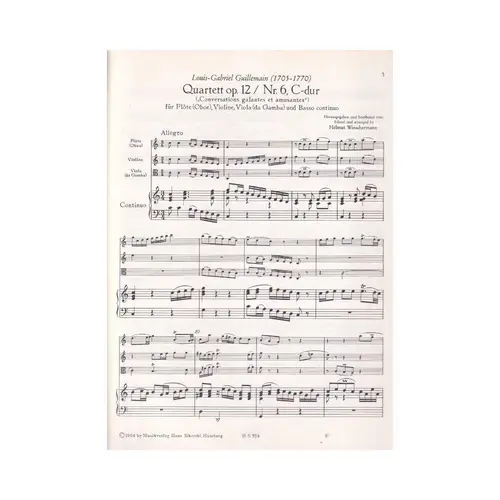 Quartett C Dur - Op.12 N.6