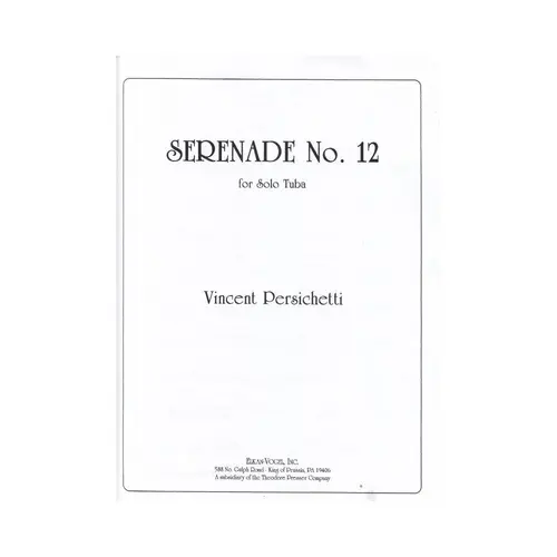 Serenade N.12 For Solo Tuba