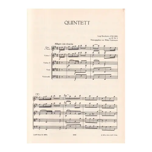 Quintets Op.45 N.1-3
