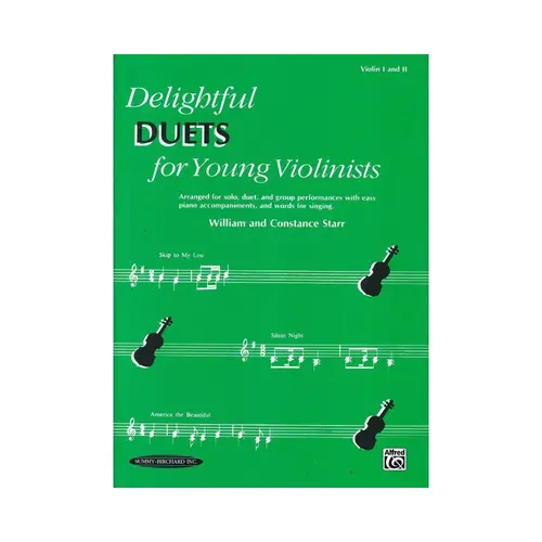 Delightful Duets For Young Violinists ( violin I and II )