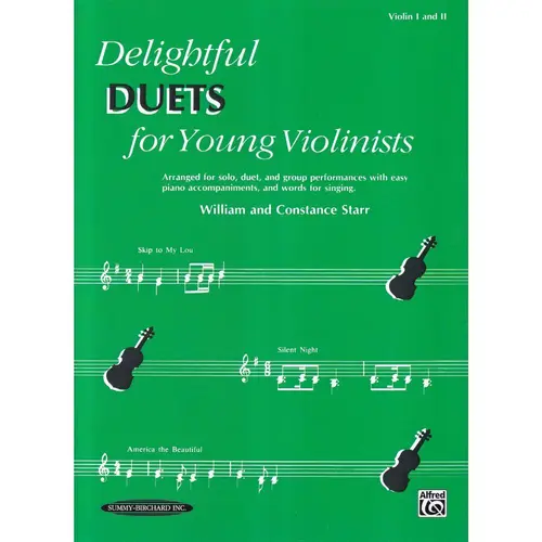 Delightful Duets For Young Violinists ( violin I and II )