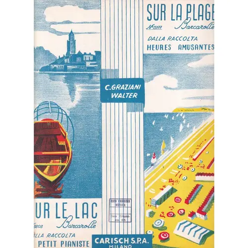 Sur La Plage - Barcarola  - Exemplar Antigo