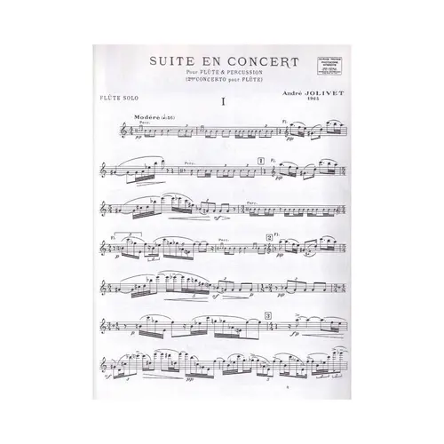 Suite En Concert - 2E Concerto Pour Flute