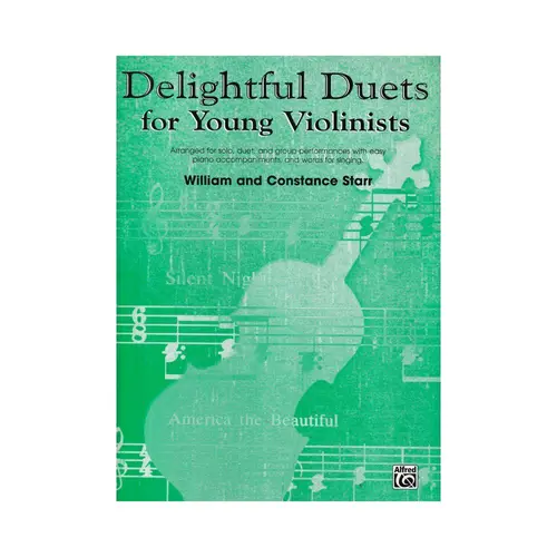 Delightful Duets For Young Violinists- Piano