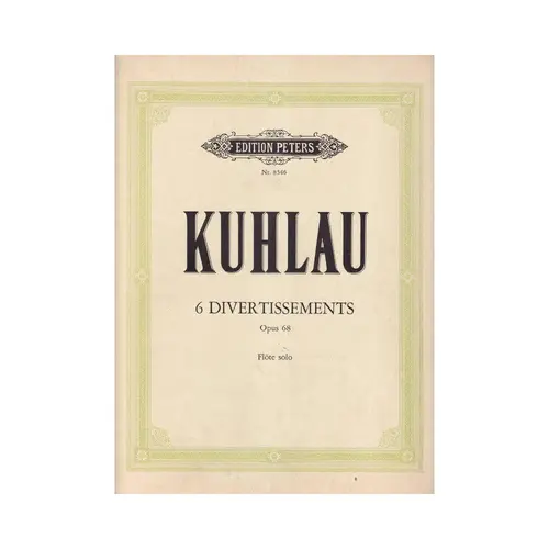 6 Divertissements - Op.68