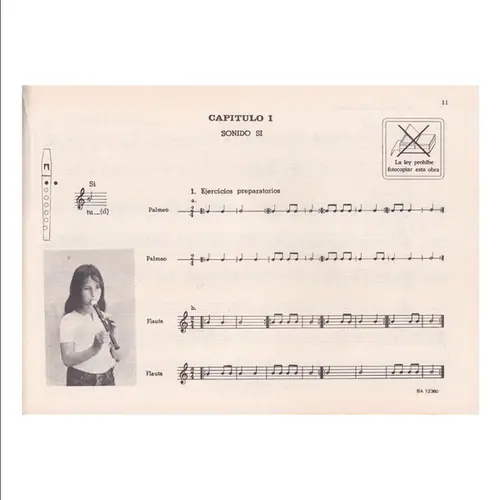 Iniciacion a la flauta dulce - Tomo 1