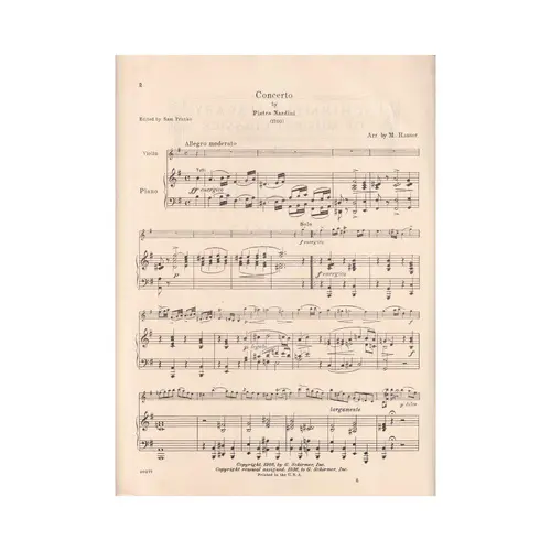 Concerto In E Min. (Vol.934)