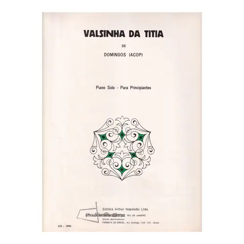 Valsinha Da Titia  (Edição Antiga)