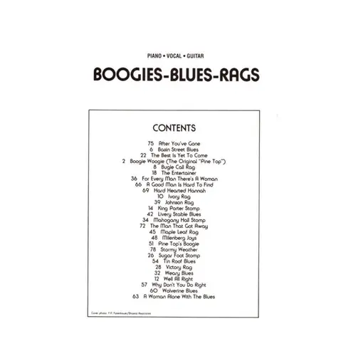 Boogies-Blues-Rags